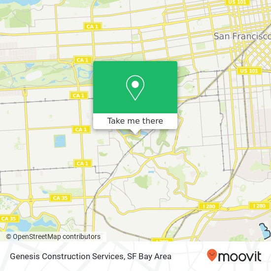 Genesis Construction Services map