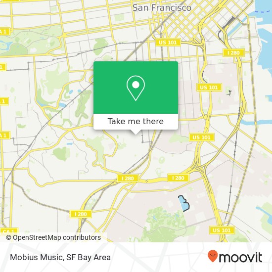 Mobius Music map