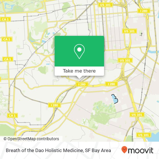 Breath of the Dao Holistic Medicine map