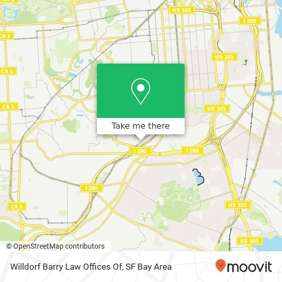 Mapa de Willdorf Barry Law Offices Of