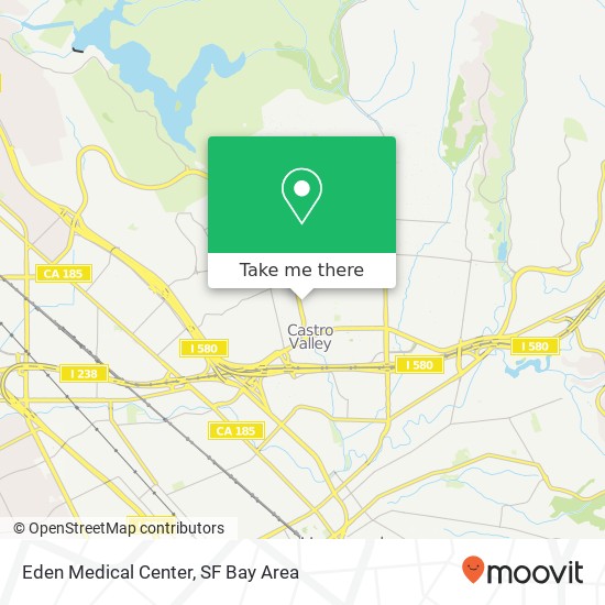 Mapa de Eden Medical Center