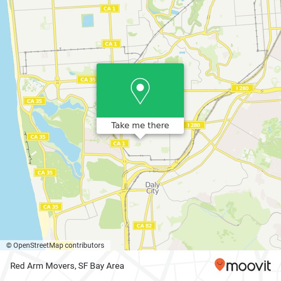 Red Arm Movers map