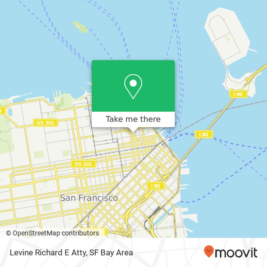 Mapa de Levine Richard E Atty