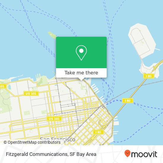Fitzgerald Communications map