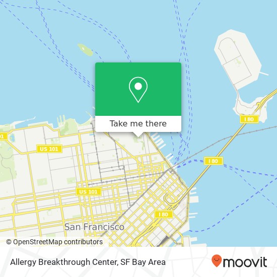 Allergy Breakthrough Center map