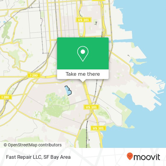 Mapa de Fast Repair LLC