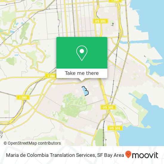 Maria de Colombia Translation Services map