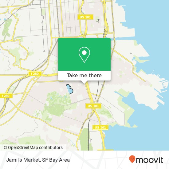Jamil's Market map
