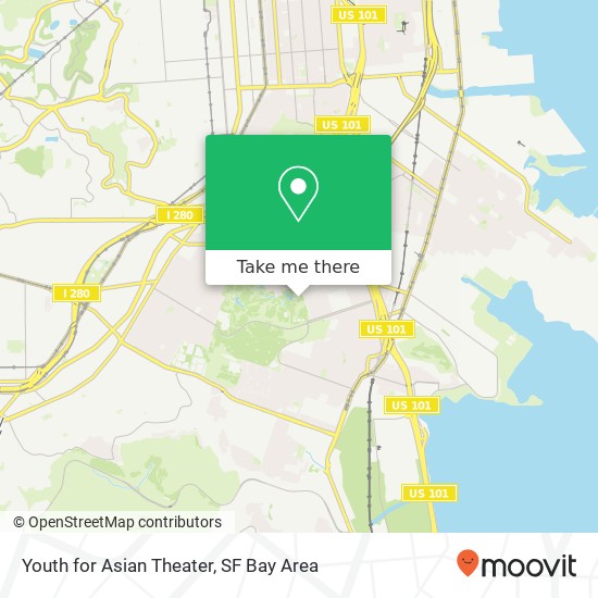 Youth for Asian Theater map