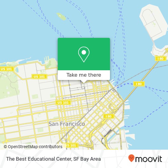 The Best Educational Center map