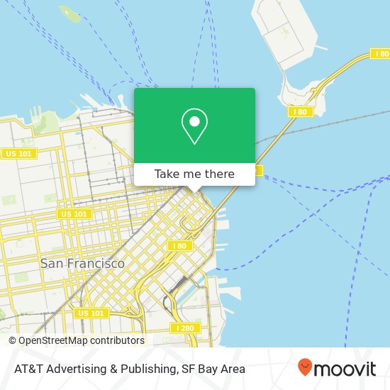 Mapa de AT&T Advertising & Publishing