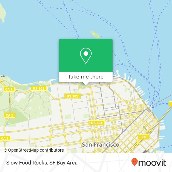 Slow Food Rocks map