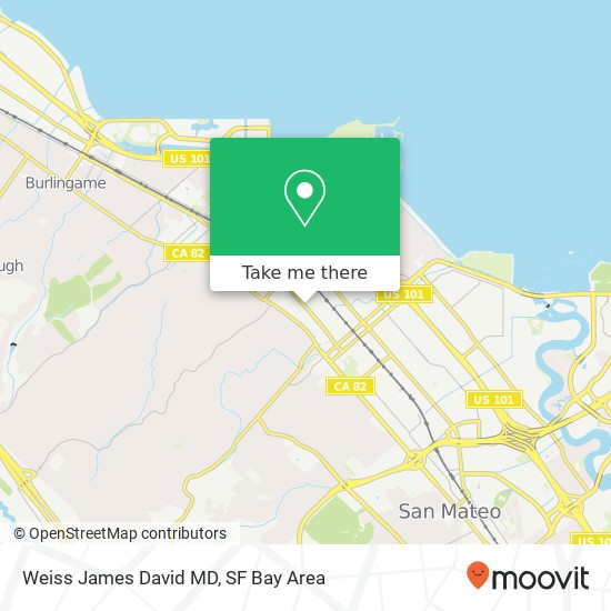 Mapa de Weiss James David MD