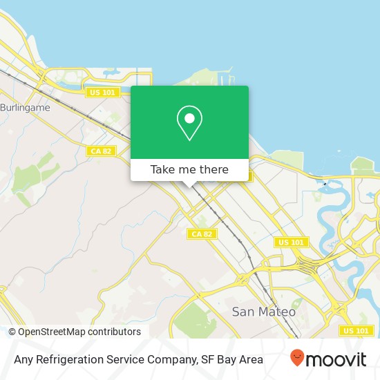 Any Refrigeration Service Company map
