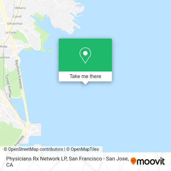 Physicians Rx Network LP map