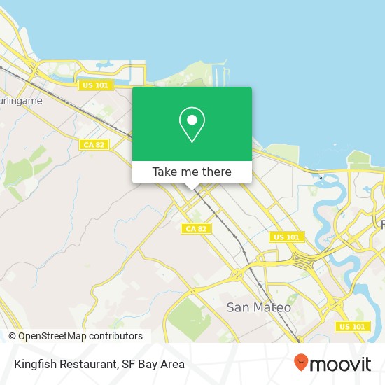 Mapa de Kingfish Restaurant