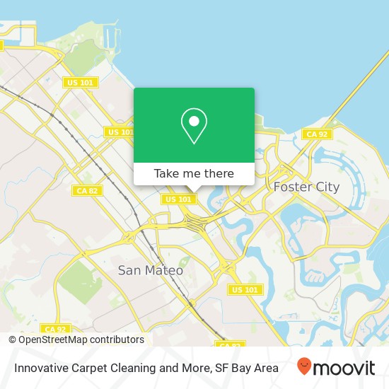 Innovative Carpet Cleaning and More map