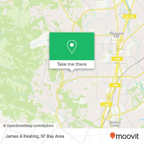 James A Keating map