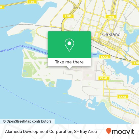 Alameda Development Corporation map