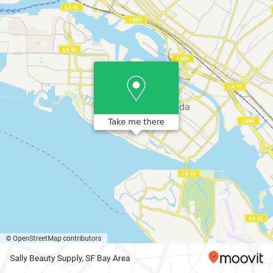 Mapa de Sally Beauty Supply