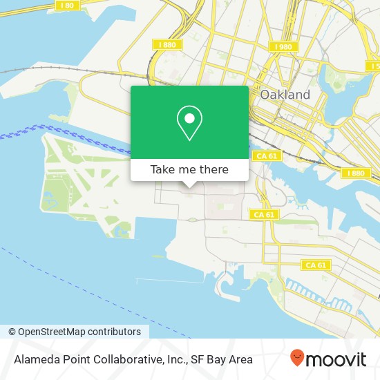 Mapa de Alameda Point Collaborative, Inc.