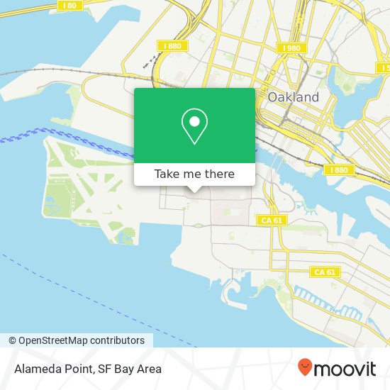 Alameda Point map