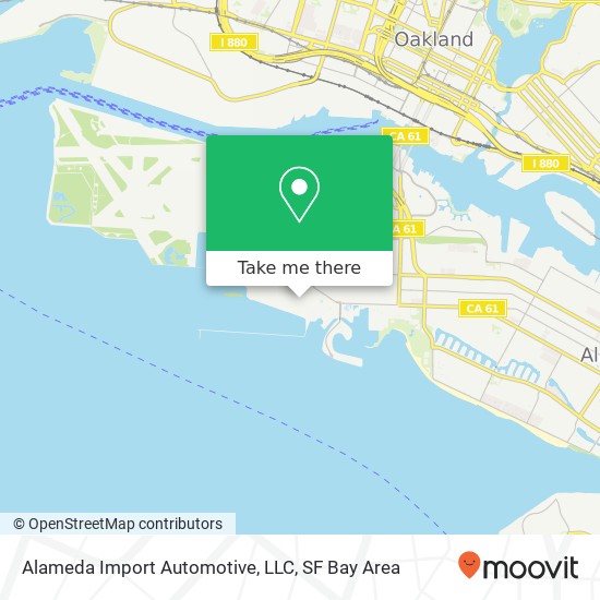 Alameda Import Automotive, LLC map