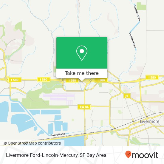 Mapa de Livermore Ford-Lincoln-Mercury