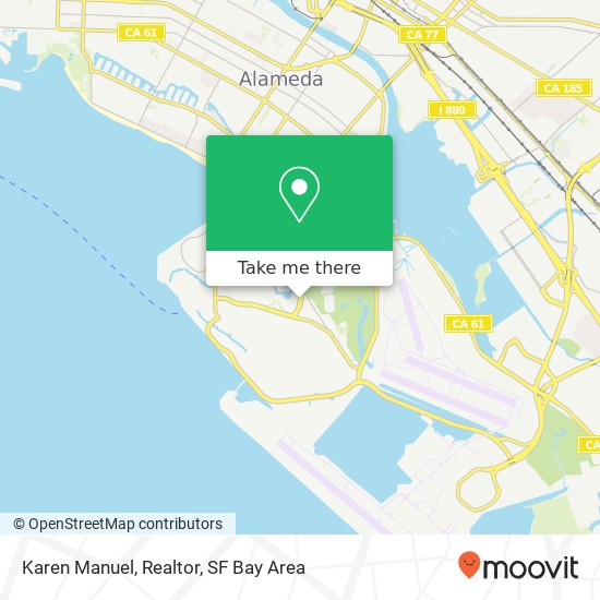 Karen Manuel, Realtor map