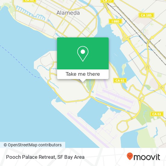 Mapa de Pooch Palace Retreat