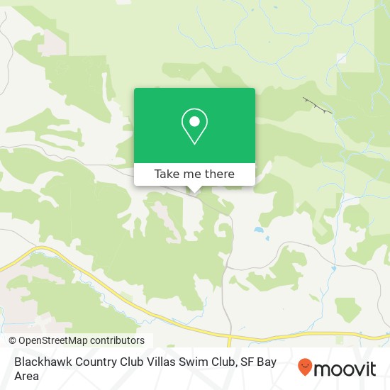 Mapa de Blackhawk Country Club Villas Swim Club
