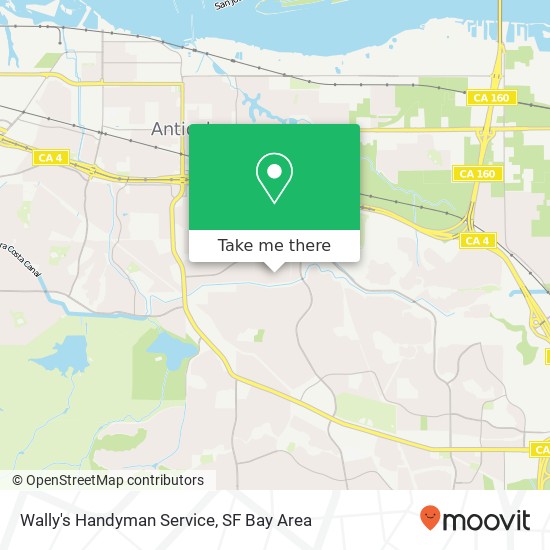 Wally's Handyman Service map