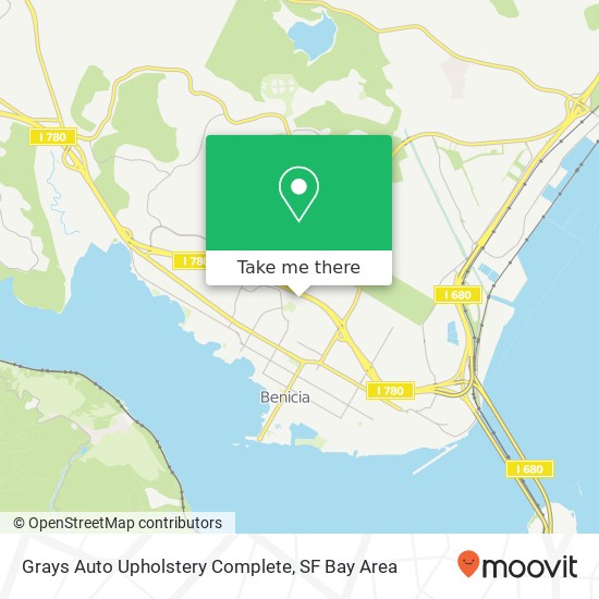 Grays Auto Upholstery Complete map