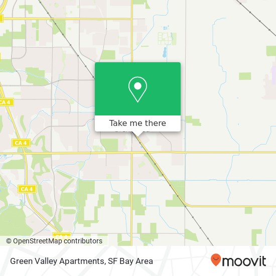 Green Valley Apartments map