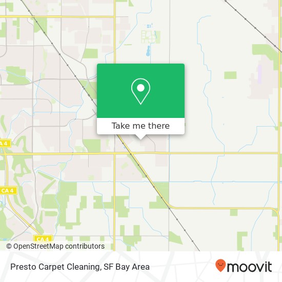 Presto Carpet Cleaning map