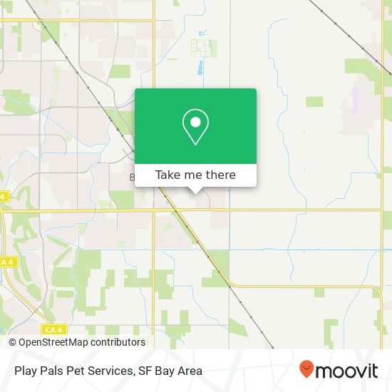 Play Pals Pet Services map