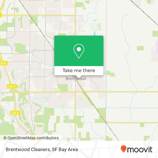 Mapa de Brentwood Cleaners