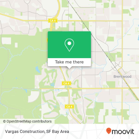 Vargas Construction map