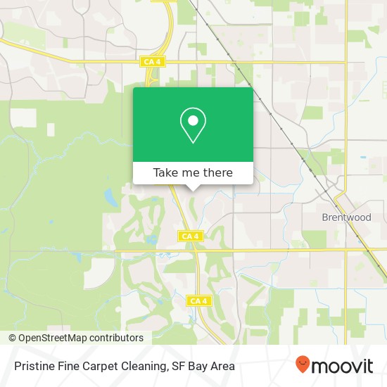 Pristine Fine Carpet Cleaning map