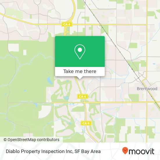 Mapa de Diablo Property Inspection Inc