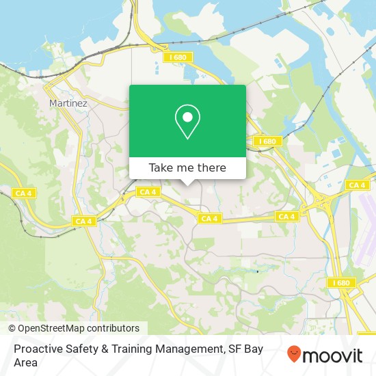 Proactive Safety & Training Management map