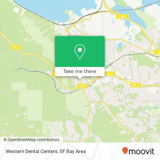 Western Dental Centers map