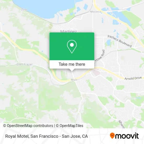 Royal Motel map
