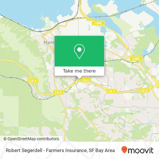 Mapa de Robert Segerdell - Farmers Insurance