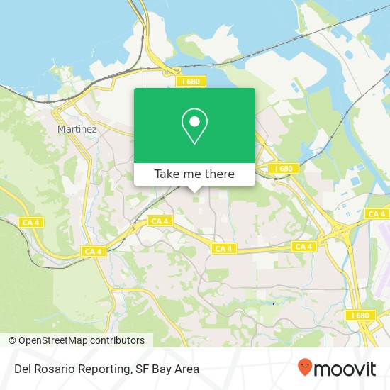 Del Rosario Reporting map