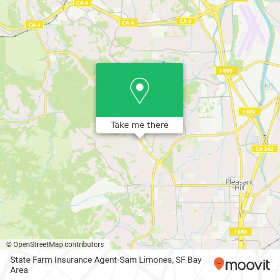 Mapa de State Farm Insurance Agent-Sam Limones