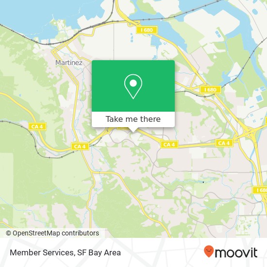 Member Services map