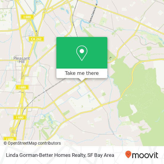 Linda Gorman-Better Homes Realty map