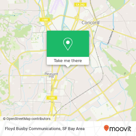 Mapa de Floyd Busby Communications