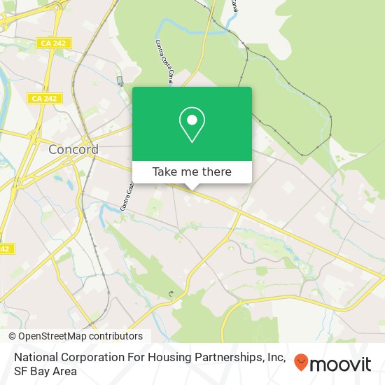 National Corporation For Housing Partnerships, Inc map